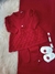 kit maternidade PATY Vermelho - Princess baby 