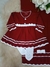 Kit Maternidade Carla Vermelha - Princess baby 
