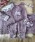 kit maternidade Ane jardineira Lilas - comprar online