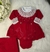 kit maternidade Gabriela vermelho
