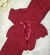 Kit maternidade Rendado vermelho - comprar online