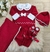 Kit maternidade Esther vermelho