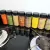 Kit 12 Potes Tempero Condimentos Tampa Dosadora Dupla de Plástico - 100 ml - comprar online