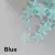 100 Pçs Adesivo de Estrela Colorida que Brilha no Escuro / Adesivo Plástico Luminoso para Decoração de Casa - comprar online