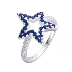 Anillo Blue Star