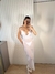 Dress decotado / Tule Longo - Branco - comprar online