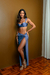 Saia Brisa / Longa - Azul Luxo - comprar online