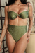 Tici / Hot Pant - Verde Erva Matte - loja online