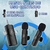 Micrófono Inalámbrico 3 Entradas 3.5mm Tipo C Lighting Negro - ADP.W9 - comprar en línea