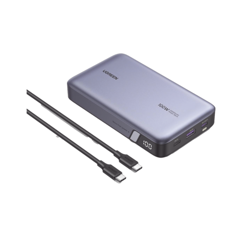 Power Bank de 20000mAh UGREEN 3 Salidas 100W Max. USB-A + 2 USB-C PD 3.0 QC3.0 - 25188 UGREEN - comprar en línea
