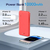 POWER BANK 10000MAH BATERIA PORTATIL 2.1A Y 20CM CABLE GAR094-R - COMPUTENGA