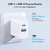 CARGADOR 20W SALIDA DUAL CARGA RAPIDA Y CABLE COMPATIBLE CON IPHONE 11/12/13/14 GAR163 - COMPUTENGA