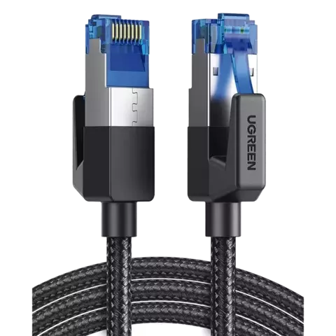 CABLE ETHERNET CAT8 UGREEN 80431 2M Redondo Malla Nylon Alta Velocidad Conexión Estable