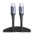 CABLE USB-C A USB-C 2 METROS POTENCIA DE CARGA 240W 90440 UGREEN en internet
