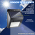 LAMPARA LED SOLAR REFLECTOR EXTERIOR JARDIN SENSOR LUZ LED12 en internet