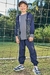 CONJUNTO DE JAQUETA E CALCA JOGGER EM NYLON ERGONOMIC MARINHO