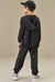 CONJUNTO DE JAQUETA E CALCA JOGGER EM NYLON ERGONOMIC PRETO - comprar online