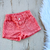 Short Jeans Laranja Mania Kids
