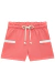 SHORTS EM MOLETOM SEM PELUCIA LARANJA - comprar online