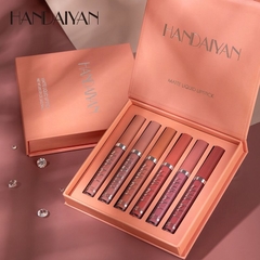 Conjunto 12 batons Fashion Fosco À Prova D'água De Longa Duração - Handaiyan - comprar online