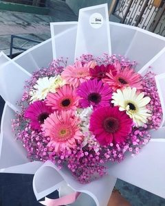 FDA24 - GERBERAS RAMO 12 PIEZAS