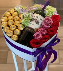 FDA001 - LOVE WINE FLOWERS