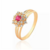 Anel Formatura Ouro 18k Modelo 1631 na internet