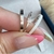 ALIANÇA PRATA 3MM QUADRADA ANATÔMICA PAR + ANEL SOLITÁRIO COM ZIRCONIA MOD2029 - comprar online