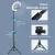 Selfie Ring Light Fotografia Led Rim Of Lamp com suporte móvel opcional tripé ringlight celular tik tok - TopSales