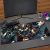 Tapete de mesa preto e branco para jogos Mouse Pad Grande Mousepad Gamer Acessórios gamer - loja online