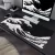 Tapete de mesa preto e branco para jogos Mouse Pad Grande Mousepad Gamer Acessórios gamer - TopSales