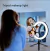 Selfie Ring Light Fotografia Led Rim Of Lamp com suporte móvel opcional tripé ringlight celular tik tok - TopSales