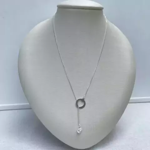 GRAVATINHA CORAÇÃO ZIRCÔNIA CRISTAL