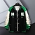INS Hip Hop Casaco Casual de Beisebol Slim Fit Unissex Uniforme de Beisebol Jaquetas Bomber Para Masculino 2023 Tendência Juvenil Vestuário Universitário Outono - loja online
