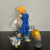 Imagem do Anime Dragon Ball Z GK Vegeta Figura Autodestruição Majin Vegeta Estatueta 27CM PVC Figuras de Ação