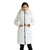 SANTELON Winter Long Parkas For Women Thick Warm Coats Fashion Puffer Jackets Com Pele Falsa Com Capuz Ajustável Cintura na internet