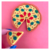 Borracha Pizza | Caixa com 7 borrachinhas | Importado na internet