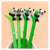 Caneta em Gel 'Bambu e Pandinha' 0.5mm | Unidade | Importada na internet