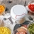 Mini Processador de Alimentos Manual Branco - comprar online