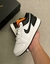 Air Jordan 1 Low GS White Black na internet