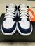 Air Jordan 1 Low GS Midnight Navy Wolf Grey - Mkshoesbsb