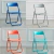 Silla Plegable Metalica Premium Colores