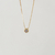 Colar Ponto de Luz Embutido 5mm Banhado a Ouro - comprar online