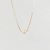 Colar Pingente Pérola 8mm Banhado a Ouro