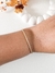 Pulseira Cordão Baiano 3mm Banhado a Prata - comprar online