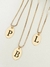 Colar Personalizado Veneziana Pingente Oval Banhado a Ouro - ÔLinda Jóias