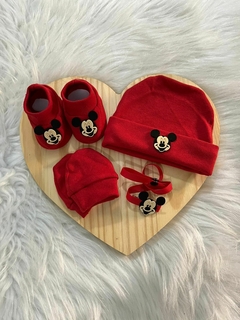 Kit Recem Nascido Disney Mickey Ou Minnie