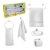 Kit Acessorios para Banheiro 5 Peças Samba Branco Japi na internet