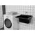 Tanque plastico para lavar roupas 22 litros 47x43x27 preto Astra - loja online