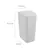 LIxeira plastica com tampa click 8 litros branca Astra - LTC2BR1 - comprar online